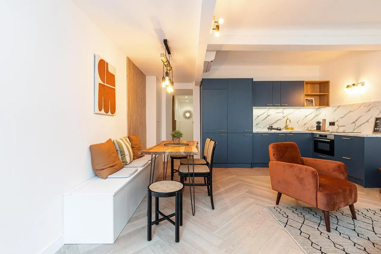 Appartement Ultra Central 2 Bdr Ac & Parking Nice
