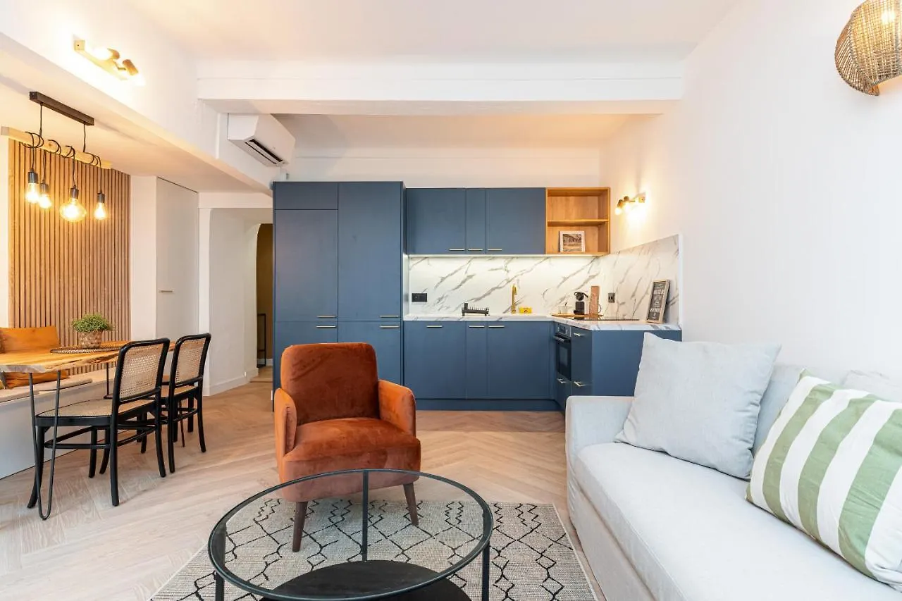 Ultra Central 2 Bdr Ac & Parking Nice France